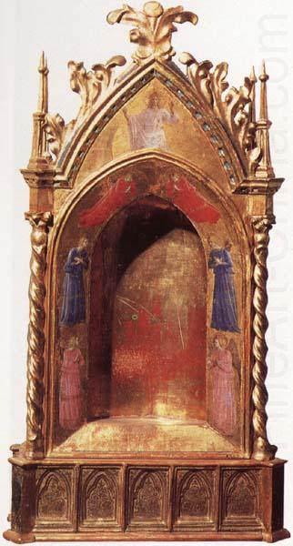 Reliqury with Depiction of Christ and Angels, Fra Angelico